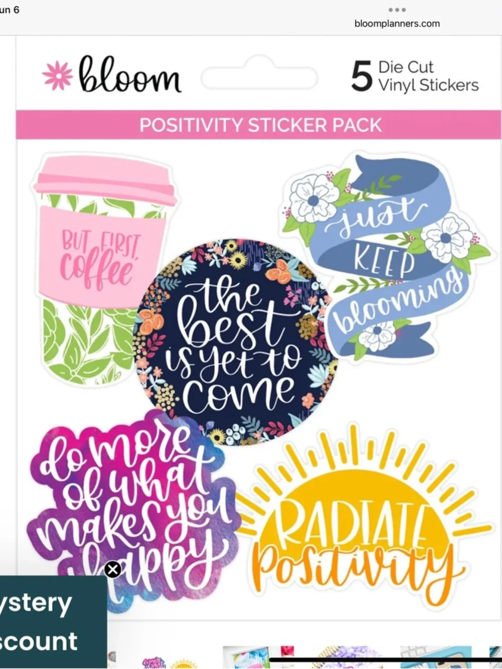 Bloom Floral Notes, Goals & To-Dos Spiral Notebook - Multicolor